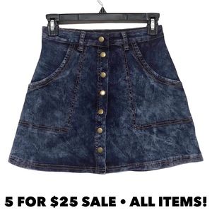 Angel Premium Acid Wash Skirt